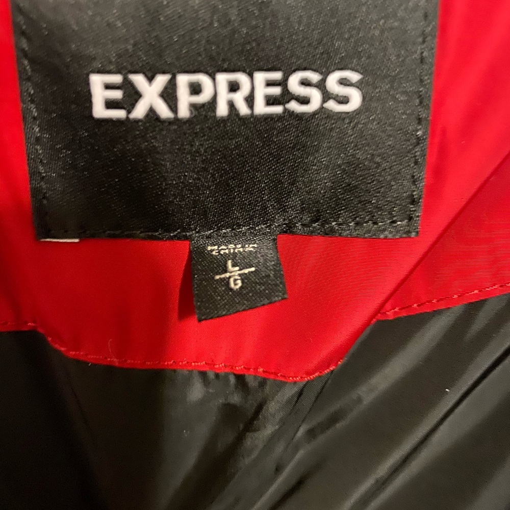 Express Men Puffer Jacket Size Large - Picture 3 of 8